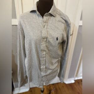 Ralph Lauren Herringbone Button-Up Shirt